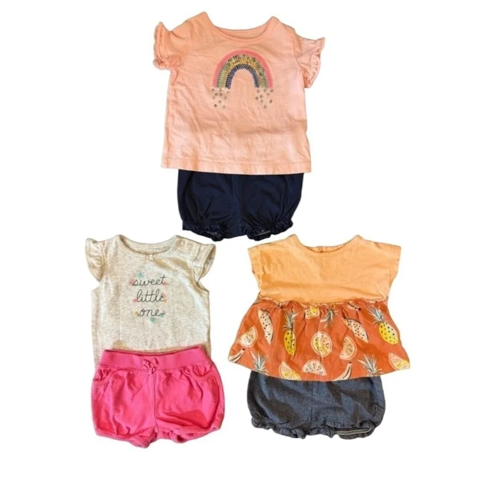 EUC Huge Assorted Lot Bundle Baby Girls ALLSEASON Clothing 20Pc Sz 12-18Months